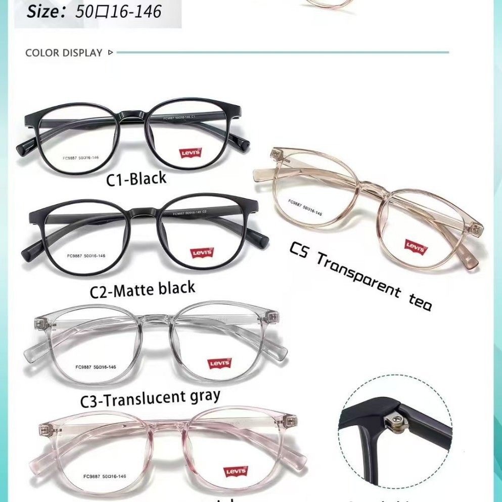 New Metal Hinge Tooth Glasses Frame for Teenagers and Students Tr90 Square Frame Myopia Glasses Frame Danyang Glasses Wholesale