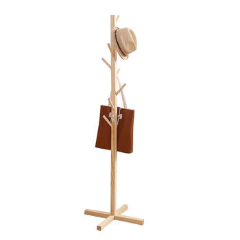 Coat Rack Solid Wood Children's Floor Simple Clothes Bedroom Household Storage Simple Modern Clothes Hanger