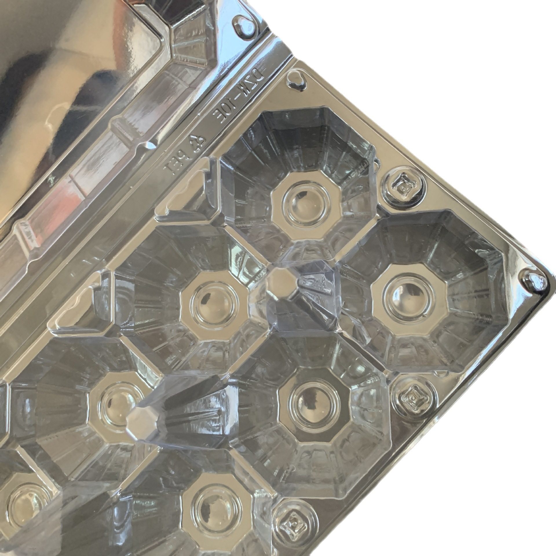Blister Packaging Transparent Pvc Goose Egg Tray 10 Pieces Egg Transparent Packaging Box Food Plastic Plastic Inner Packaging