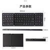Cross-border B089 three-model folding Bluetooth keyboard tablet mobile phone portable mini keyboard mouse suit charging folding keyboard