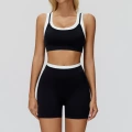 3129 bra + 3129 shorts—high-end black