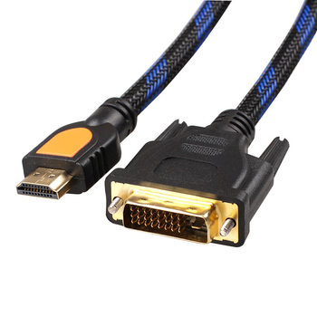 HDMI to Dvi Hd Adapter Cable Laptop Desktop Adapter Monitor Hd Cable 1080P Cable