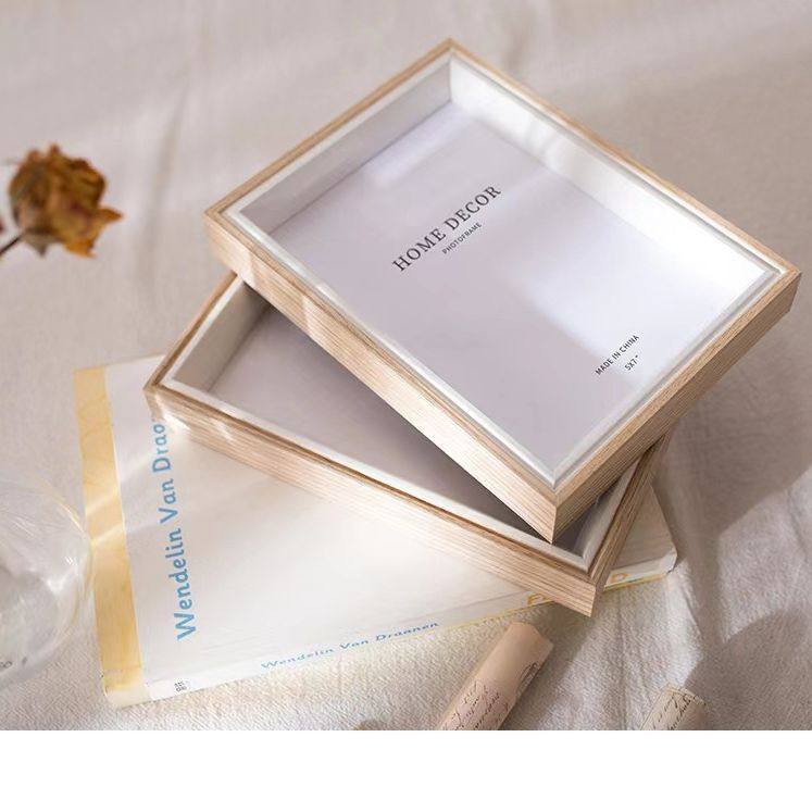 7 inch Nordic wooden table simple 6 inch 8 inch 10 inch A4 table photo framed children's photo studio photo frame wholesale