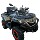 QJMOTOR600CC вездеходный внедорожный мотоцикл для взрослых, четырехколесный, с водяным охлаждением, с полным приводом, пляжный, для альпинизма, UTV mini 4