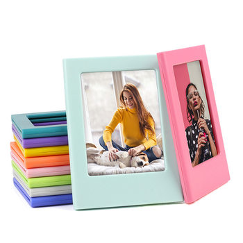 3 inch polaroid photo frame Amazon best selling DIY magnetic film changeable combination table creative magnet small photo frame