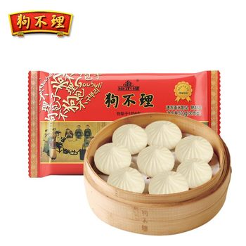 [Mechanism] Tianjin Guobuli Steamed Buns 500g Quick-Frozen Pork Buns Xiaolong Buns Fried Buns Wholesale Purchase