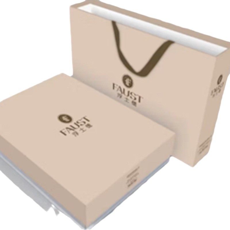 Faust Light Luxury Pure Cotton Sanding Bedding Four-piece Bed Sheet Quilt Cover Student Dormitory Cotton Gift Wholesale