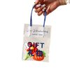 Cultural and Creative Festival Tote Bag Transparent New Year Christmas Small Toy Stationery Accessories Store Bag Packaging Bag Gift Bag