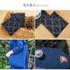 Cotton Blue Calico Light Blue Cloth Wool Blue Cloth Thickened Wide Pants Per Meter Skirt Fabric Tablecloth