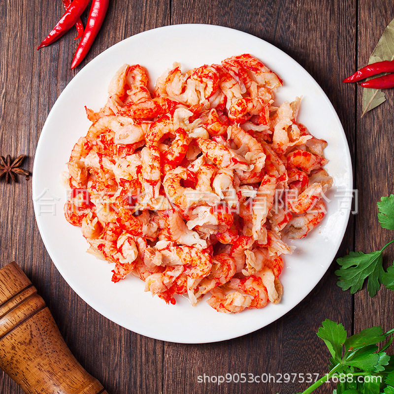 Shelled Crayfish Tail 2 Grade with Yellow Fresh Frozen Rice Bowl Pizza Burger Commercial Lobster Crayfish Meat