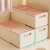 Household Wardrobe Storage Layered Artifact Pants Storage Box Plastic Box Storage Basket Retractable Clothes Storage Box