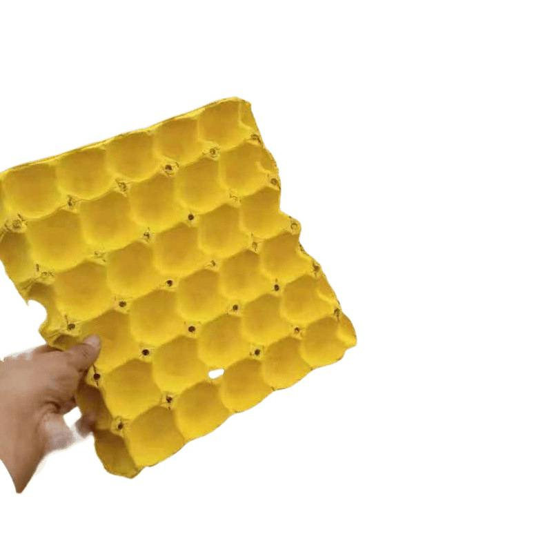 Paper Pulp Egg Tray Manufacturer Direct Sales Tray Packaging Box Paper Tray Kindergarten Handmade Transportation Egg Tray