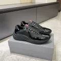Black patent leather