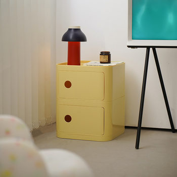 Modern Simple Creative Small Storage Cabinet Storage Rack Household Narrow Cream Style Bedroom Flat Bedside Table