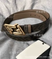 Style 16. classic hollow gold buckle gray