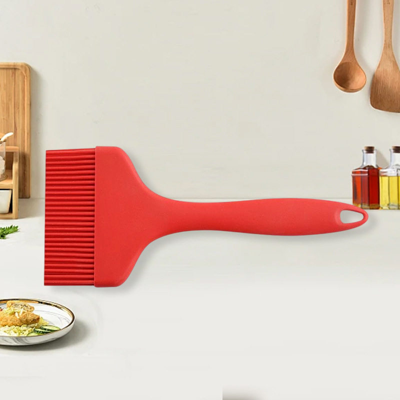 Household Kitchen Silicone Wide Oil Brush Outdoor Camping Barbecue Brush Baking Brush Pancake Seasoning Brush Sauce Brush