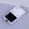 Ing Style Exquisite Gift Jewelry Box Necklace Jewelry Packaging Box High-End Marble Drawer Storage Box
