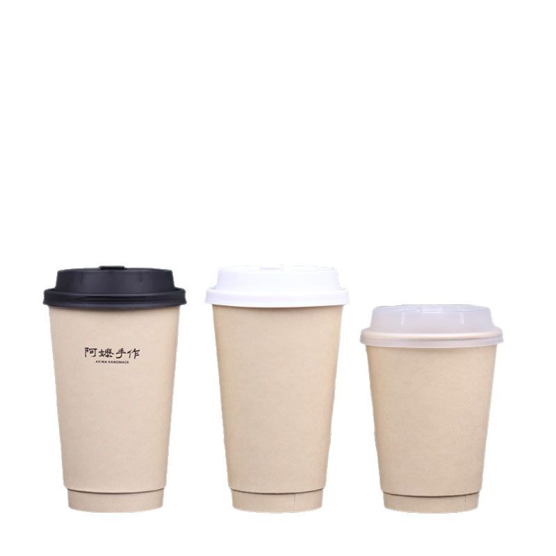 Grandma's Handmade Disposable Coffee Cup, Paper Cup, Milk Tea Cup, Italian Espresso, High-End and Exquisite Logo