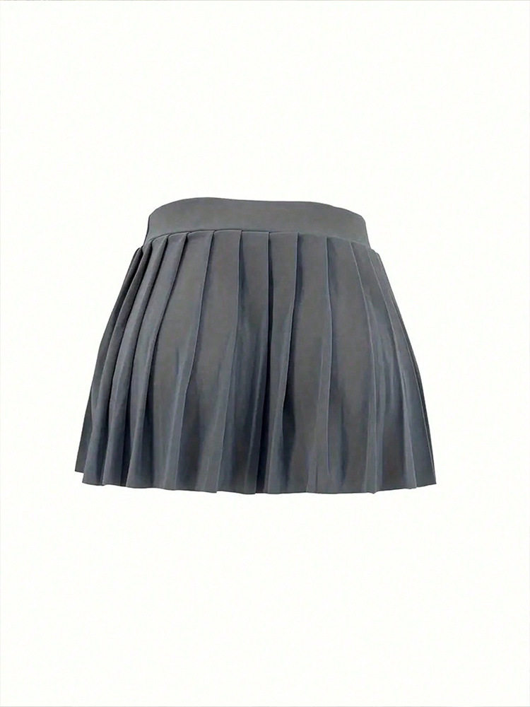 Mini Pleated Skirt Solid Color Sexy Design Summer Fashion Wholesale Available customizable private label