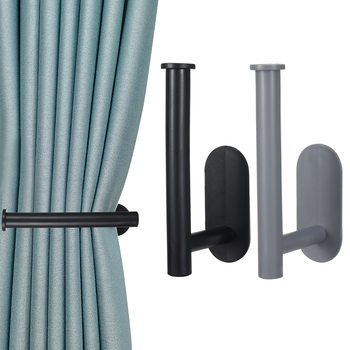 No-Drill Bathroom Towel Rack, Wall-Mounted Baseball Cap Rack, Multi-Functional Nail-Free Adhesive Paper Towel Holder, Kitchen Storage Shelf