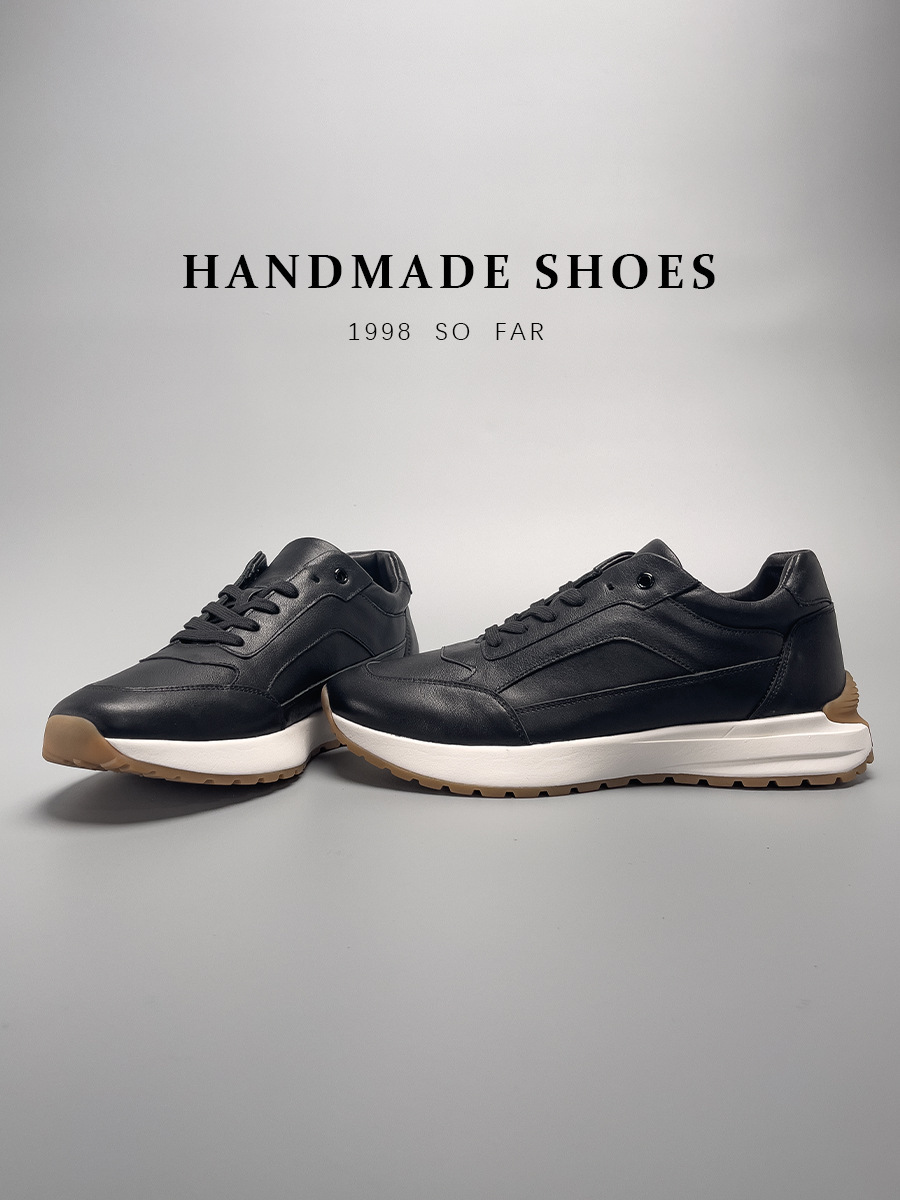 Giày nam da bò thật kiểu lười penny loafer thủ công — Màu Nâu [tỷ lệ chất lượng trên 1000], Màu Đen [tỷ lệ chất lượng trên 1000]