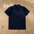 -navy blue white label