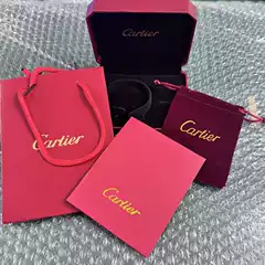Cartier Bracelet Gift Box Packaging Bag Light Luxury Series Packaging Box Factory Direct
