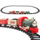 Cross-Border Electric Rail Car Children's Toy Gift Simulation Classical Music Mini Christmas Train Track Foreign Trade