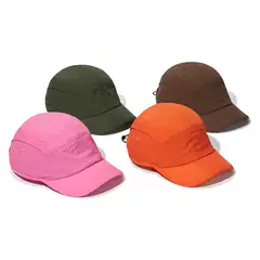 Quick-drying cap tooling five-piece cap men's and women's outdoor breathable waterproof baseball cap drawstring elastic adjustment hat