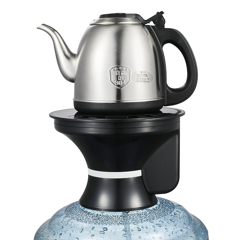 Minengdi Bottled Water Can Be Heated and Boiled Water, Automatic Water Supply, Electric Kettle, Household Stainless Steel Kettle