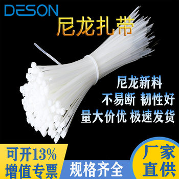 Self-locking cable tie 3*100*4*150*8*200*250*300*5*350400 plastic cable tie