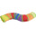 Товары для домашних животных Новый кошачий туннель rainbow straight through от Amazon, самовосстанавливающаяся обучающая игрушка для кошек, складной кошачий туннель mini 6