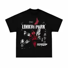 Pure Cotton T-Shirt Summer Fashion Lincoln Park American Retro Digital Print Heavy Cotton Loose Fit