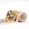 Source Manufacturer Washi Tape Customized Basic Animal Gradient Hand Ledger Tape Customized Hand Ledger Sticker Customized According to Drawings