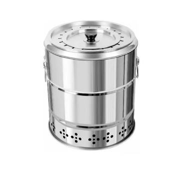 304 Large Capacity Hanging Stove Smokeless Barbecue Grill Grill Household Charcoal Grill Full Set Outdoor Barbecue