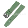 Army green, black buckle
