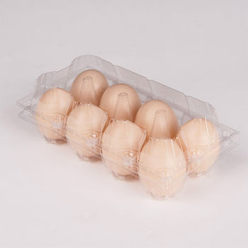 Manufacturer's Ready-Made Egg Tray Plastic Egg Packaging Box 8 Pieces Multi-Specification Transparent Blister Egg Tray Earth Egg Pet Box