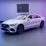Новая модель легкосплавного автомобиля Haodi новый автомобиль Mercedes-Benz E300 откатывается назад со звуком и светом коллекция украшений игрушечных моделей автомобилей
