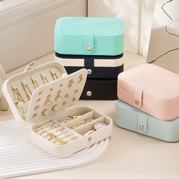 Catherine Earring Storage Box Simple and High-End Home Desktop Lipstick Jewelry Jewelry Box Wholesale Cross-Border