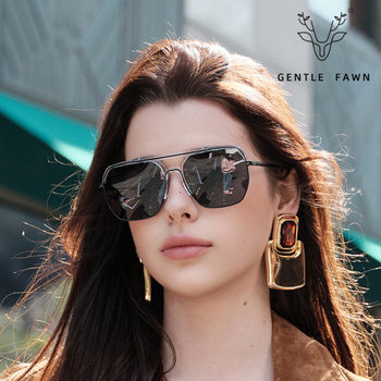 S31771 New 2024 Anti-blue Glasses Ins Trendy Flat Glasses Frame Metal Plain Style Glasses Frame Korean Style