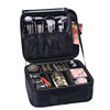 Professional Portable Large-Capacity Makeup Bag for Makeup Brushes, Handheld Ins-Style Makeup Artist Nail Art Multifunctional Travel Cosmetics