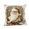 New Christmas Pillow Cover Holiday Elk Rabbit Decorative Sofa Atmosphere Decorative Linen Pillow Cover Wholesale