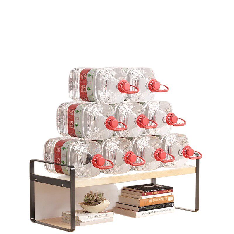 铁艺桌上书架学生宿舍收纳架子办公桌面置物架多层木置物架小书架