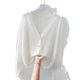 Imitation Linen Cardigan for Women, Loose and Gentle Style Shawl, Thin Sun Protection Shirt, Paired with Suspender Skirt, Jacket Top