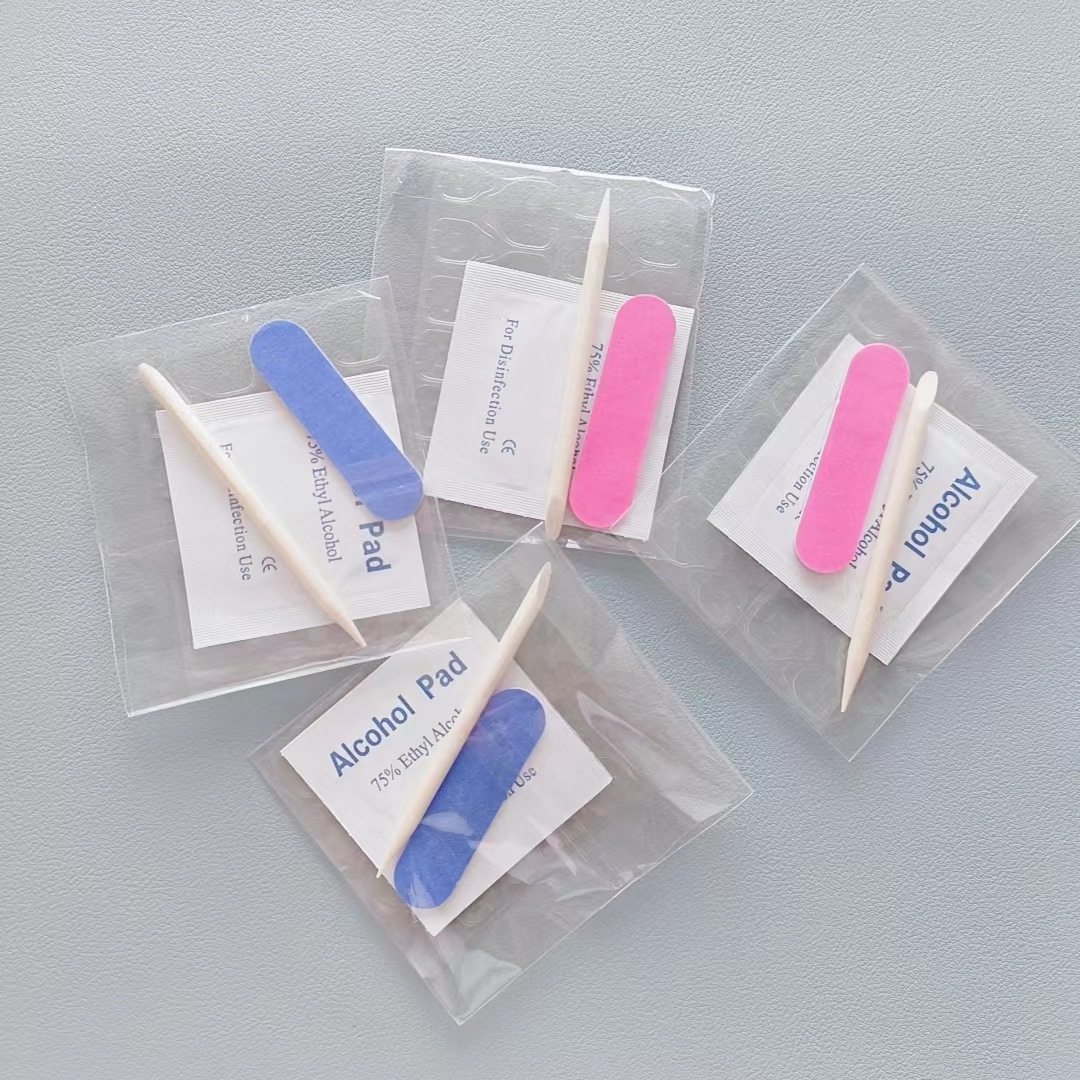 Wear nail tools suit six-piece set pure hand-wear nail tool kit jelly wholesale