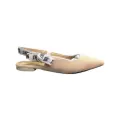 Apricot stripes flat bottom