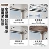 Adjustable Clothes Drying Rack with Hand Crank, Double Rod Indoor Window Sealing Balcony Invisible Retractable Clothes Drying Rack for Home Use