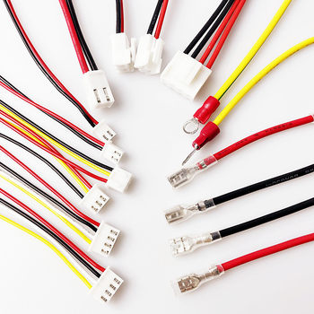 Silicone PVC Teflon Digital Wiring Harness PH Ring 187 Straight XHB Terminal Cable Parallel Multi-core Wiring Harness