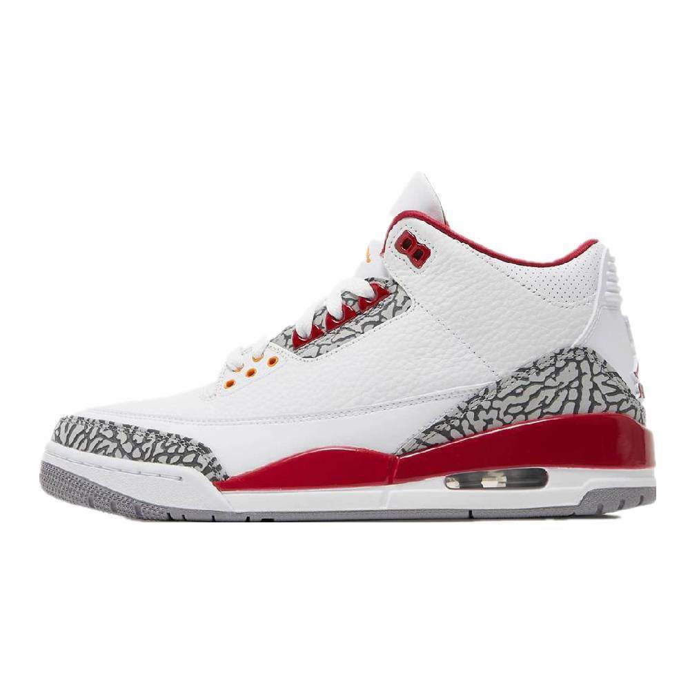 Putian shoes AJ3 Fujiwara Hiroshi North Carolina Knicks-Independence Day Flame Bird Joe 3 men and women air cushion basketball shoes