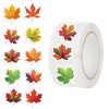 500 sheets/roll roll roll paste cross-border hot tape cartoon maple leaf paste hand account material decorative envelope sealing sticker